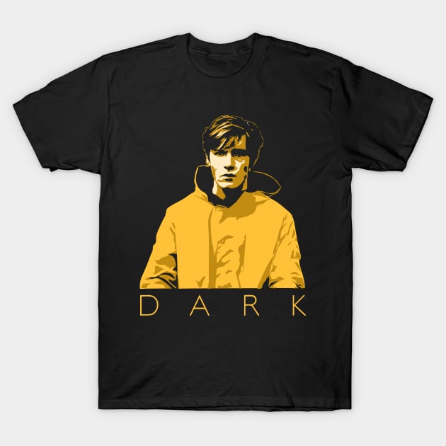 Dark Jonas Negative Portrait T-Shirt by ArtMoore98
